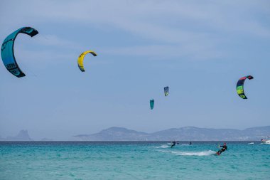 Illete Sahili Formentera, Pitiusas Adaları, Balear Community, İspanya