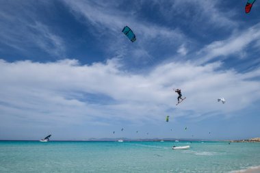 Illete Sahili Formentera, Pitiusas Adaları, Balear Community, İspanya