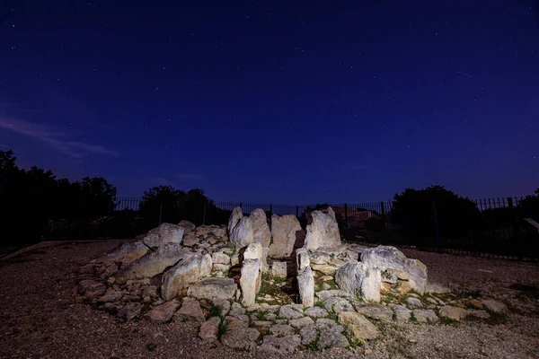 Ca na Costa Megalithic Sepulcher, Parque Natural de ses Salines de Ibiza y Formentera, Formentera, Pitiusas Adaları, Balear Community, İspanya