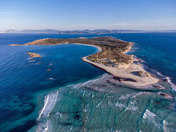 Espalmador Adası, Estret des Pas, Es Trucadors, Formentera, Pitiusas Adaları, Balear Community, İspanya