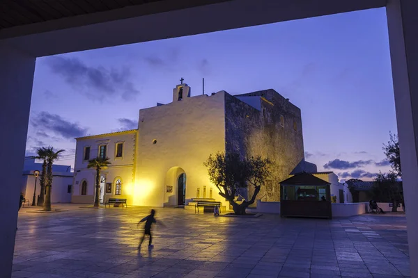 Iglesia Sant Francesc Xavier Formentera Islas Pitiusas Comunidad Baleares España — Foto de Stock