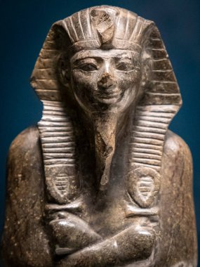 Firavun II. Amenhotep Ushebti, yılan, 18. hanedan, MÖ 1427-1400, Amenhotep II mezarı, krallar vadisi, Teb, Mısır, Britanya Müzesi koleksiyonu.