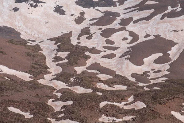 Tauwetter Goun Gebirge Vom Aghouri Kamm 4068Mts Atlasgebirge Marokko Afrika — Stockfoto