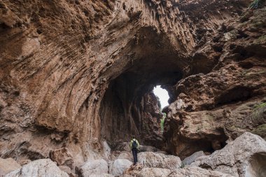 Imi N 'Ifri doğal köprüsü, Demnate, Atlas dağ sırası, Fas, Afrika