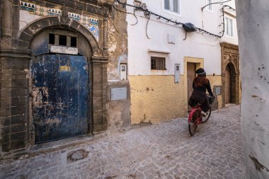 Medina sokağı, Essaouira, Fas, Afrika