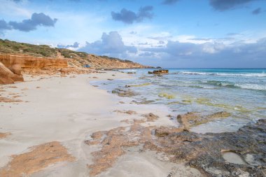 Migjorn Es Copinyar plajı, Formentera, Pitiusas Adaları, Balear Community, İspanya
