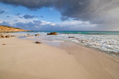 Migjorn Es Copinyar plajı, Formentera, Pitiusas Adaları, Balear Community, İspanya