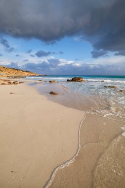 Migjorn Es Copinyar plajı, Formentera, Pitiusas Adaları, Balear Community, İspanya
