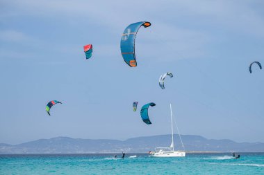 Illete Sahili Formentera, Pitiusas Adaları, Balear Community, İspanya