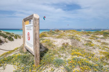 Illete Sahili Formentera, Pitiusas Adaları, Balear Community, İspanya
