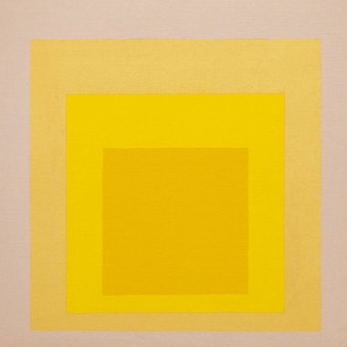 Meydana Saygı Renkleri Çalışması, Bolluk, 1967, Duvarcı Yağı, Josef Albers, Bauhaus