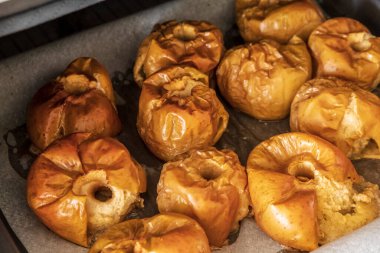 fırında elma, Mayorka, Balear Adaları, İspanya