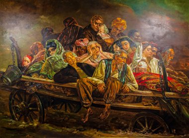 Kristian Krekoviç, 20. yüzyıl göçü, 1945, Tuval, Krekoviç Müzesi, Palma, Mayorka, Balearic Adaları, İspanya