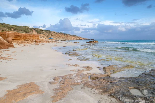 Migjorn Copinyar Beach Formentera Pitiusas Islands Balearic Community スペイン — ストック写真