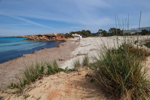 Cala Saona Formentera Pitiusas Eilanden Balearen Spanje — Stockfoto