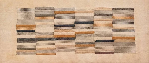 İki, Anni Albers, 1952, ipek, keten, pamuk, Bauhaus