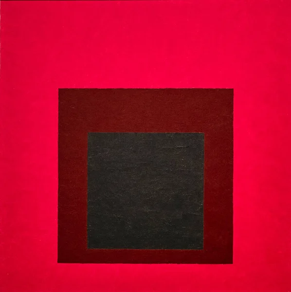 Meydana Saygılar için Renk Çalışması, umut tazelendi, 1951, duvarda yağ, Josef Albers, Bauhaus