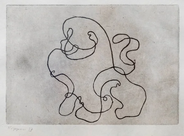 Josef Albers, Nippon B, 1942, kuru uçlu, Bauhaus