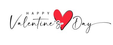 Happy Valentines day background with heart pattern and lettering. Typography of valentines day text.Vector illustration. Wallpaper, flyers, invitation, posters, brochure, banners