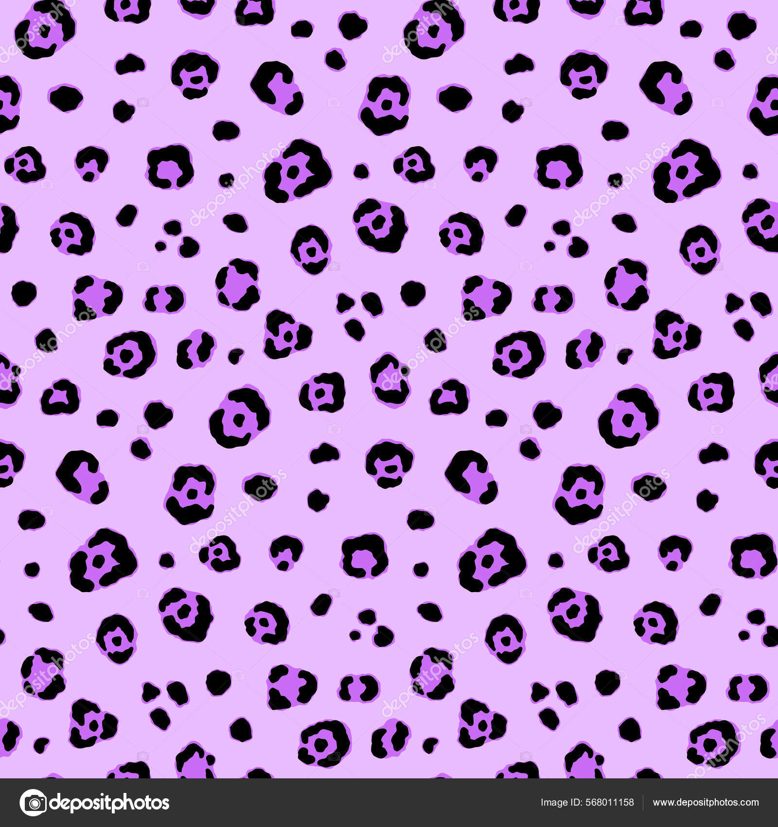 Lilla Leopard Dyremotif Vektorsømløst Mønster Fantastisk Klassisk  Produktdesign Stoff Bakgrunn stockvektor © adinuranjaya #568011158, image size:1600x1700