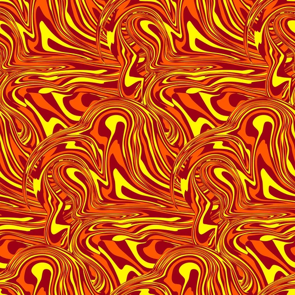 Turuncu Mermer Sıvı Motif Vektör Kusursuz Desen. Klasik ürün tasarımı, kumaş, arka plan, davetiyeler, ambalaj tasarım projeleri için harika. Yüzey deseni tasarımı.