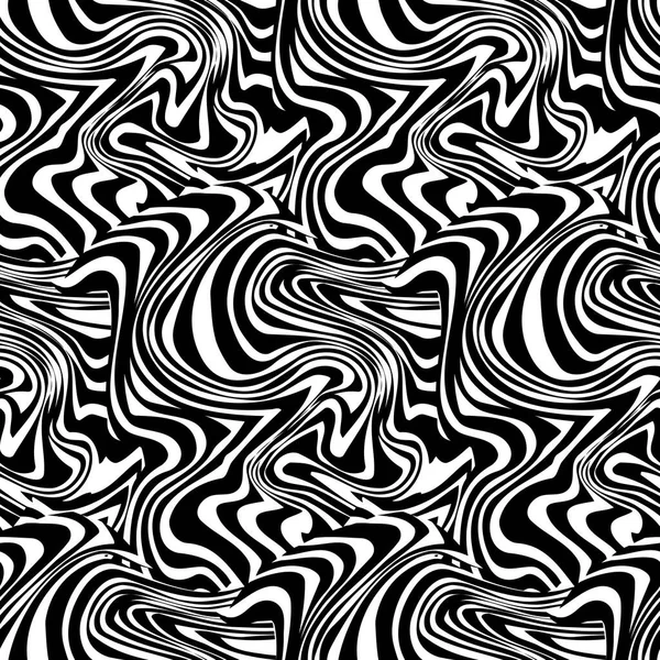 Siyah ve Beyaz Mermer Sıvı Vektör Kusursuz Desen. Klasik ürün tasarımı, kumaş, arka plan, davetiyeler, ambalaj tasarım projeleri için harika. Yüzey deseni tasarımı.