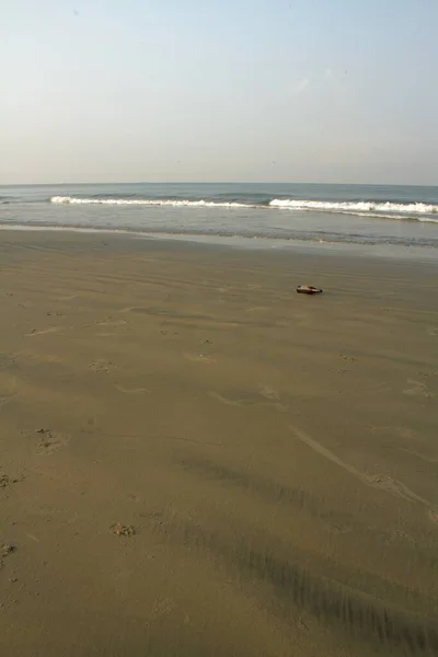 Vedere Plajă Nisip Sticlă Prim Plan — Fotografie, imagine de stoc
