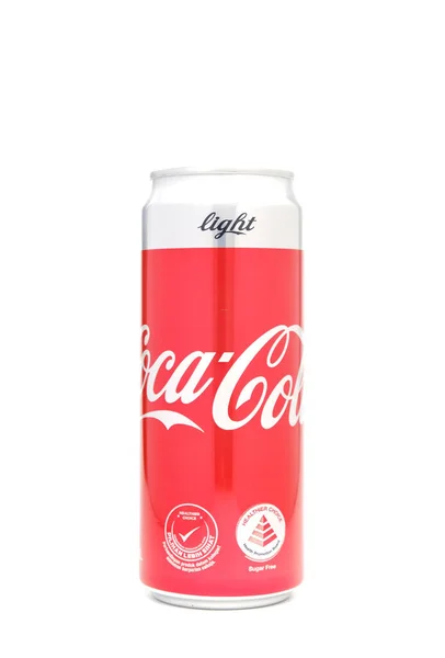 Klang Malaysia Circa August 2021 Picture Coca Cola Light Can — 스톡 사진