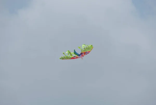 Kite Που Πετά Στον Ουρανό — Φωτογραφία Αρχείου