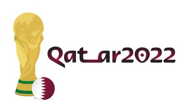 Fifa Dünya Kupası 2022 Katar illüstrasyonunda