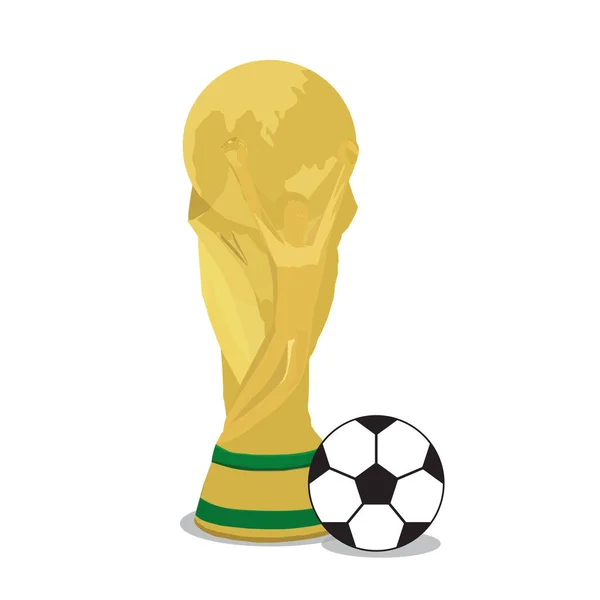 Fifa World Cup 2022 Katarban Labdával — Stock Fotó