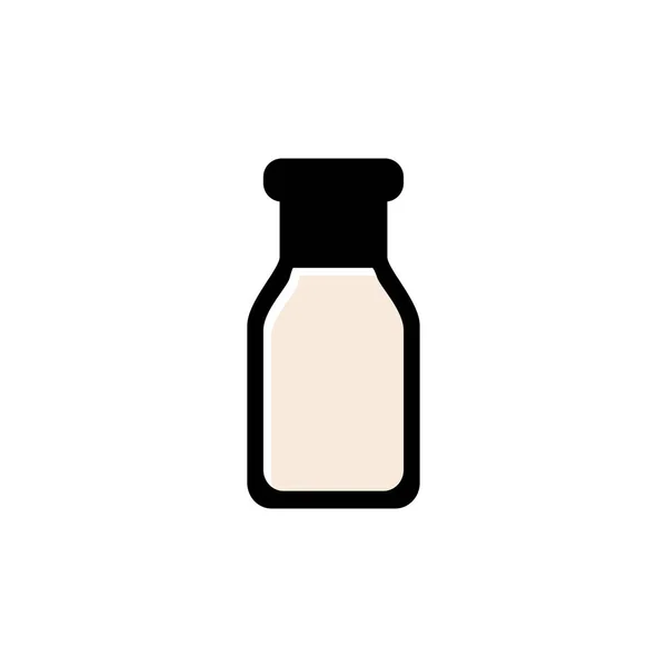 Melkpictogram Bevat Geen Zuivelproducten Melk Lactosevrije Verpakkingen Etiketten — Stockvector