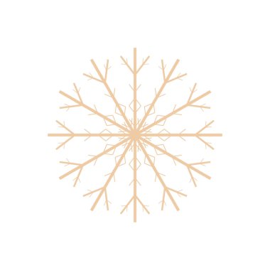 Beyaz arka planda izole edilmiş Noel kar taneleri. Süslemeli kar.