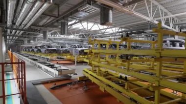 araba boyası fabrikası, modern fabrika