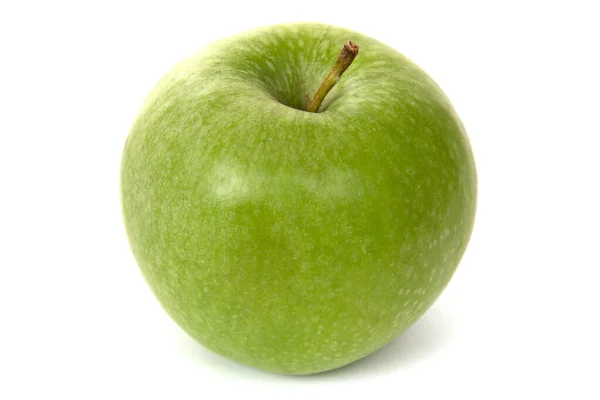 Фруктове яблуко на ізольованому фоні — стокове фото