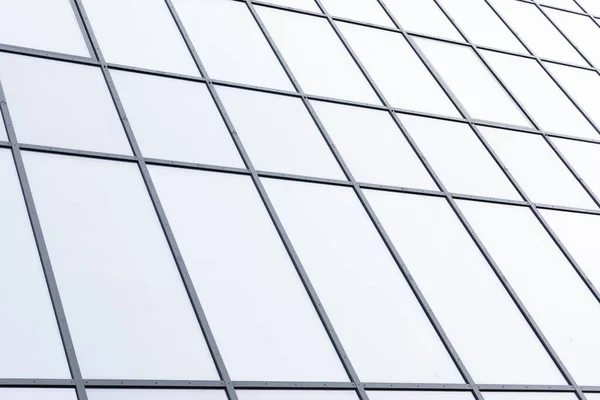 Glass of a modern stylish building, outside view — Stock Photo, Image