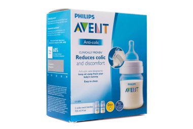 bebek plastik şişesi anne sütü ya da bebek maması için, Avent