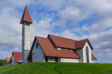 Reykholt, İzlanda: Snorrastofa, İzlandalı Saga yazarı Snorri Sturluson 'un (1179-1241).