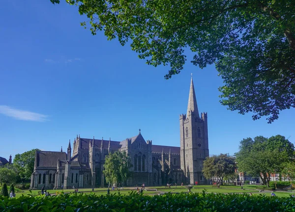 Dublin Írország 1191 Ben Római Katolikus Katedrálisként Alapított Szent Patrik — Stock Fotó