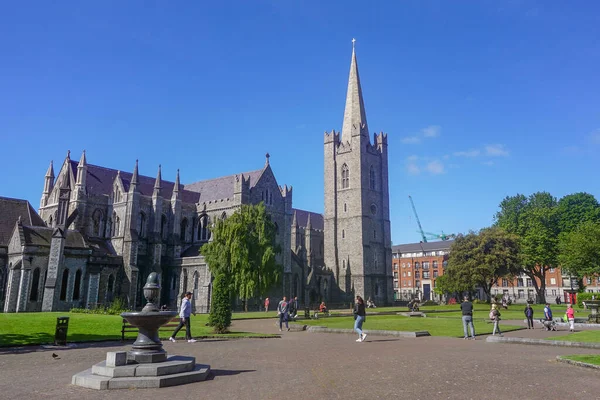 Dublin Írország 1191 Ben Római Katolikus Katedrálisként Alapított Szent Patrik — Stock Fotó