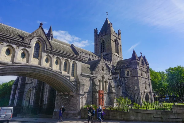 Dublin Írország Krisztus Templom Székesegyház Korai Században Alakult Vikingek Alatt — Stock Fotó