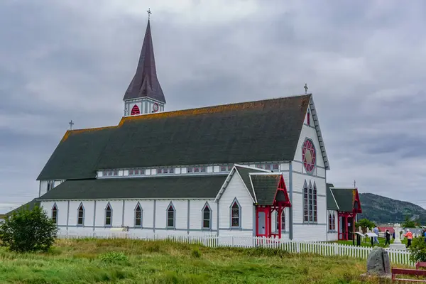 カナダ ニューファンドランドのトリニティ教会 1827年に奉献 — ストック写真