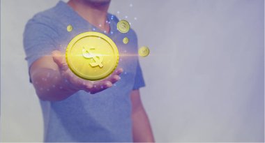 Üretilmiş yatırımcılar, sanal iş fikirlerinin pazar büyümesine duyulan güven ve istikrarı temsil ediyor. Finansal döviz kurları ve küresel ekonomik dengesizlik. Pankartlar için boşluk kopyala