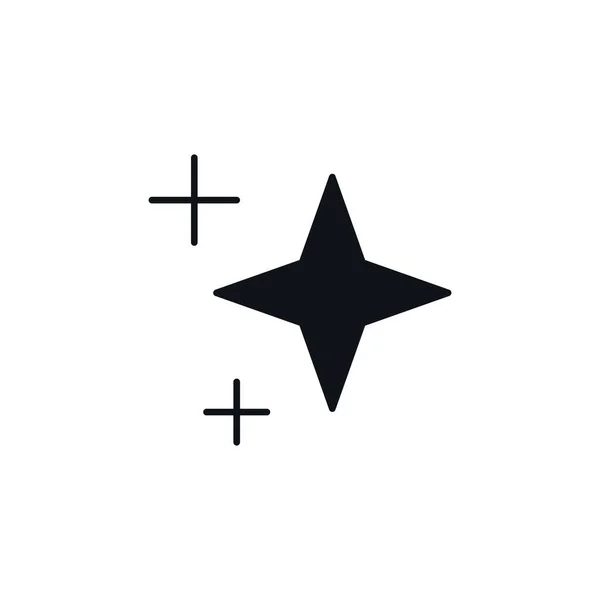 Star Icon Isolated White Background Timeline Symbol Modern Simple Vector — Stok Vektör