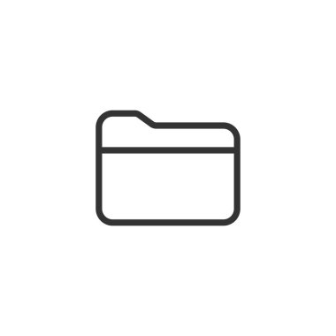 Dizin simgesi beyaz arkaplanda izole edildi. Web sitesi tasarımı için modern, basit, vektör, simge, mobil uygulama, ui. Vektör İllüstrasyonu