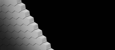 Altıgenler Soyut Duvar Kağıdı Minimalist Sanatı