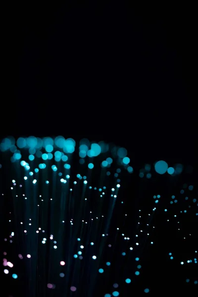 Świecące Punkty Świetlne Internet Futurystyczny Tech Streszczenie Tapety — Zdjęcie stockowe