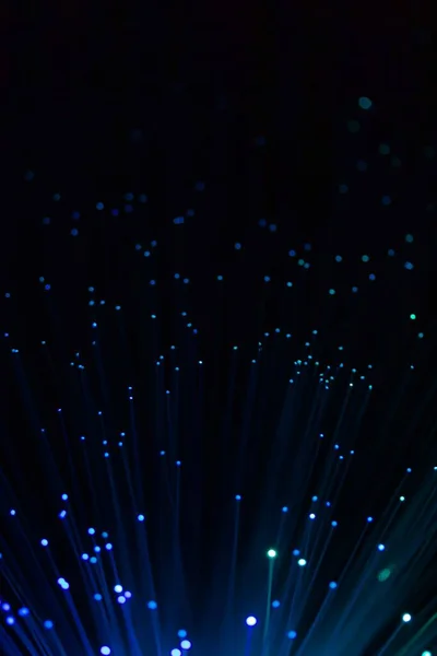 Parlayan Işık Noktaları İnternet Fütürist Teknoloji Soyut Duvar Kağıdı