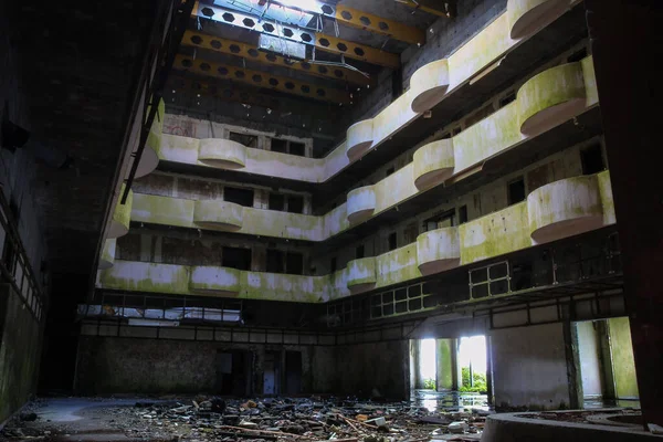 Заброшенный Отель Португалии — стоковое фото