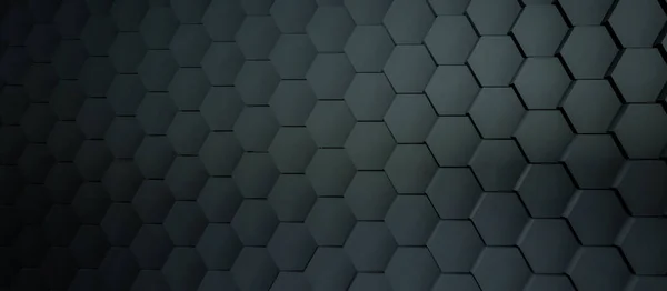 Hexagons Sammanfattning Bakgrund Minimalistisk Struktur — Stockfoto